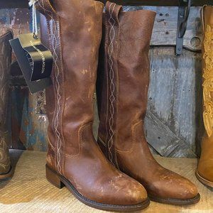 Womens Liberty Black Countryside Leather Boot